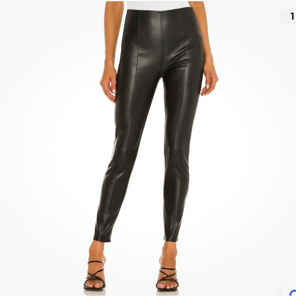 Free People Spitfire vegan leather pants - Picture 1 of 8